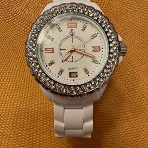 Premier Designs White Sparkly Watch